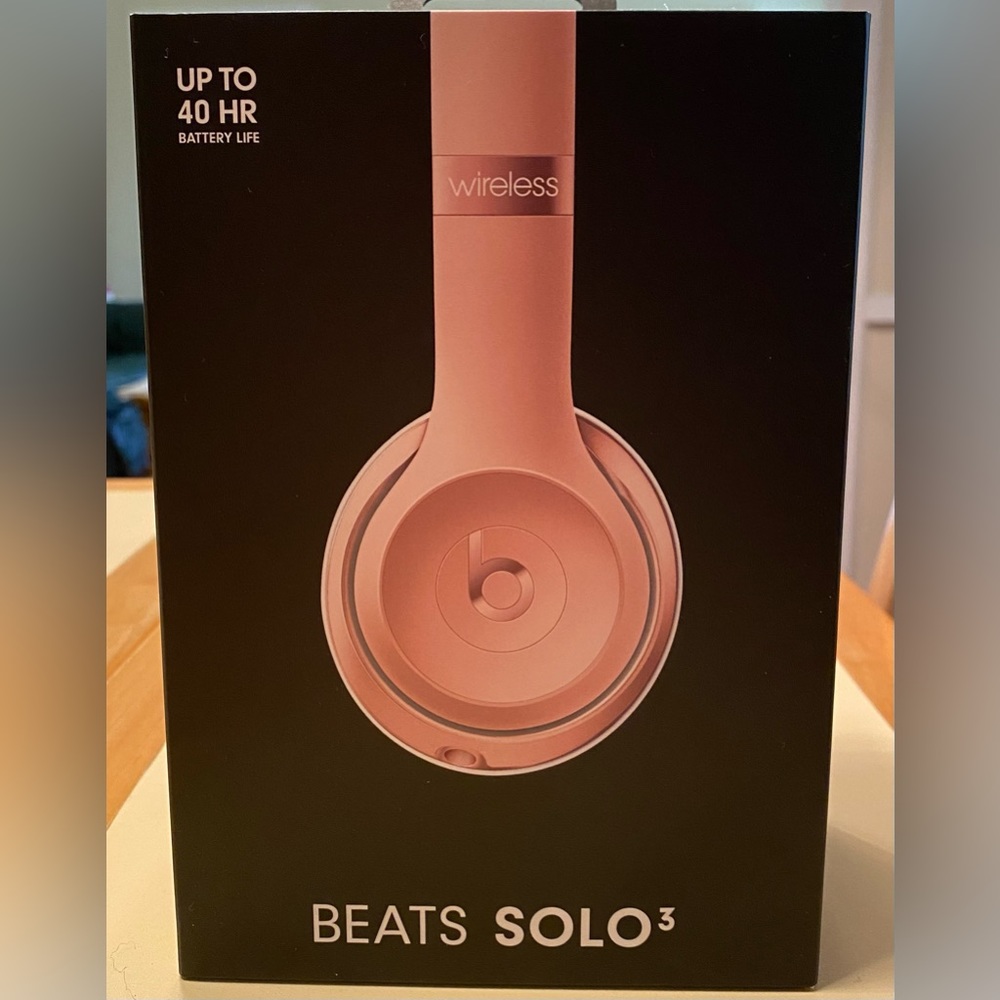 Rose Gold Beats Headphones